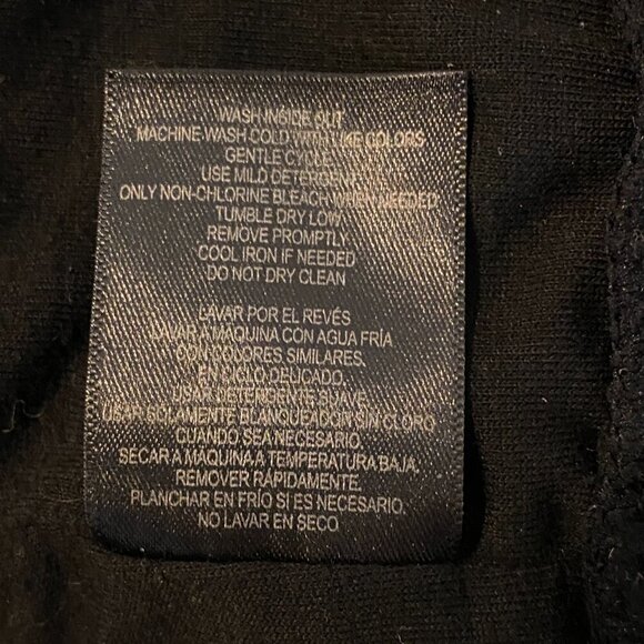 32 DEGREES Cool Women's Short Sleeve Comfy Elastic Waist Lux Dress S Black #350A - Picture 9 of 9